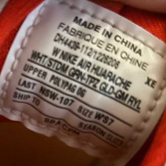 Nike Air Huarache White Phantom - Picture 8 of 12